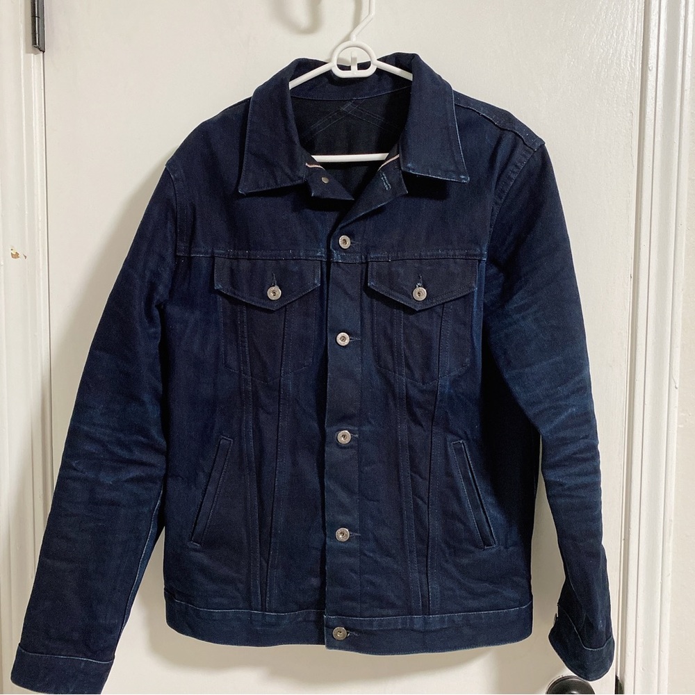 PreLoved 3Sixteen Type3 Denim Jacket Shadow Selvedge XXL (Fits like a L)